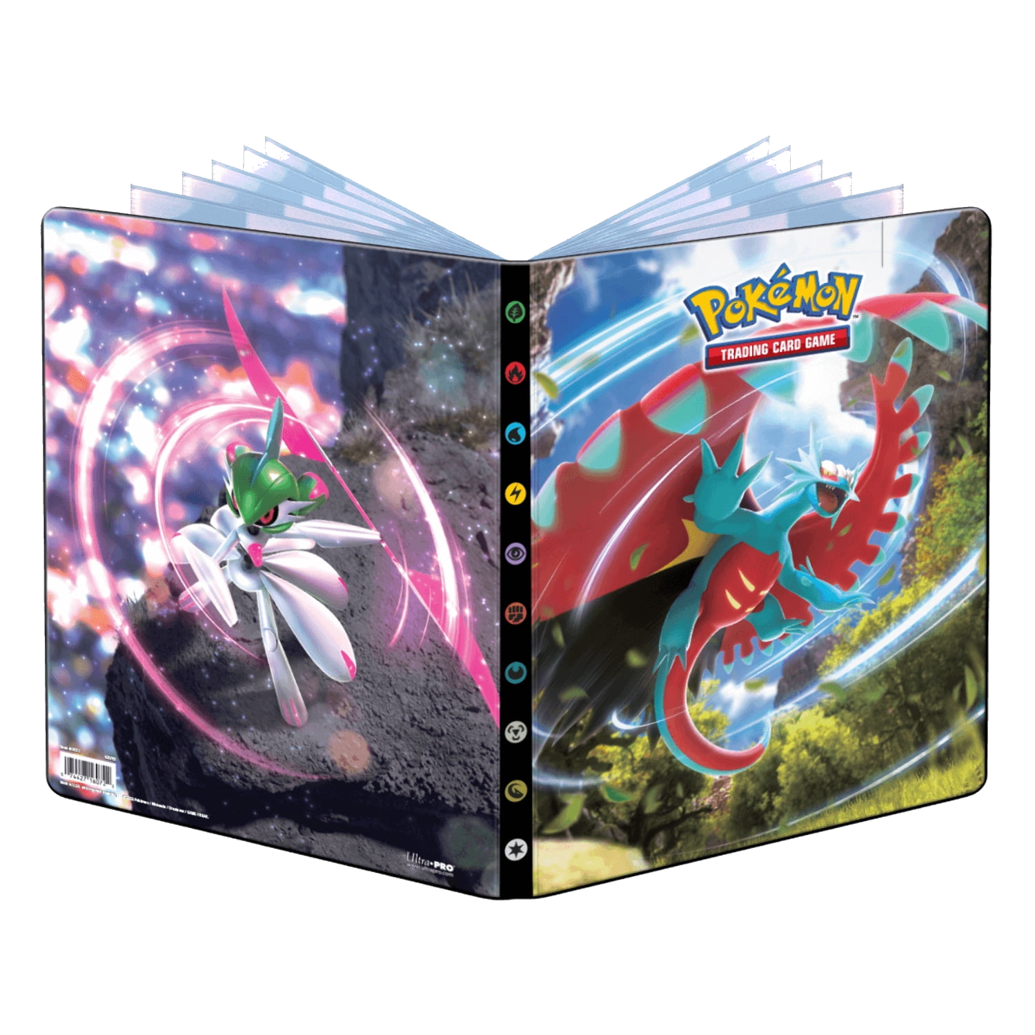 Scarlet and Violet Roaring Moon and Iron Valiant 9-pocket portfolio